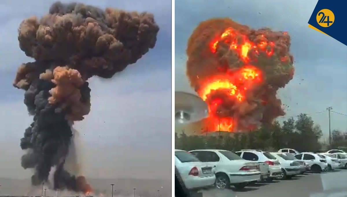 از انفجار عظیم در بندرشهید رجایی چه میدانیم | دود نارنجی و خاکستری نشان دهنده چیست؟ از انفجار عظیم در بندرشهید رجایی چه میدانیم | دود نارنجی و خاکستری نشان دهنده چیست؟