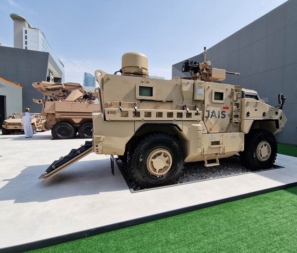 مشخصات خودروی ضدمین JAIS مشخصات خودروی ضدمین JAIS