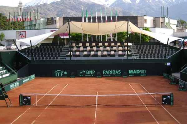 مجموعه تنیس انقلاب تعطیل شد! تنیس انقلاب