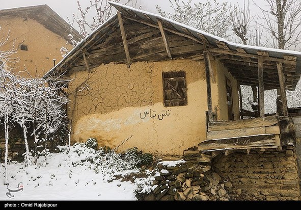 بارش برف بهاری در گیلان