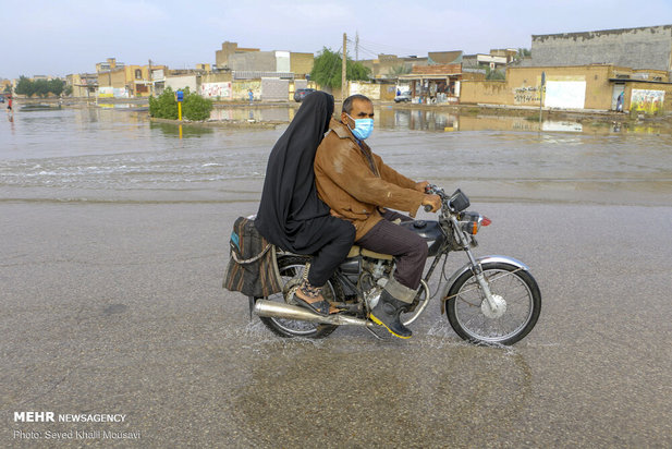 اهواز پس از باران