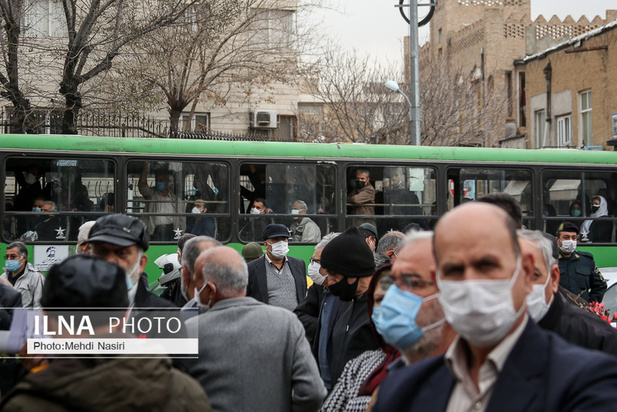 تجمع اعتراضی بازنشستگان در مقابل مجلس شورای اسلامی 