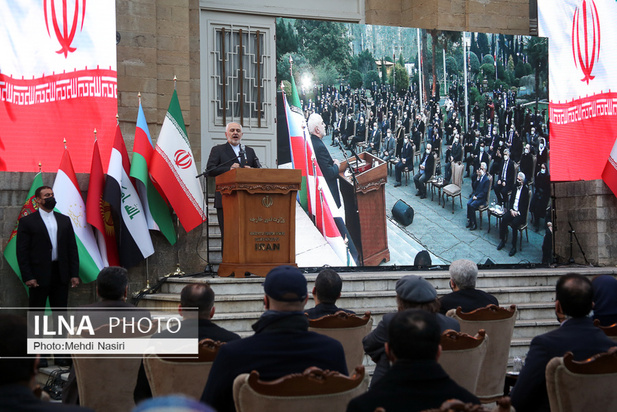 مراسم جشن نوروز ۱۴۰۰ با حضور سفرای خارجی در وزارت خارجه