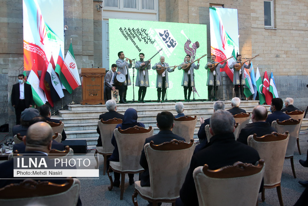 مراسم جشن نوروز ۱۴۰۰ با حضور سفرای خارجی در وزارت خارجه