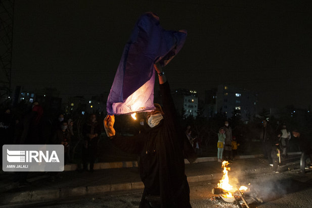 چهارشنبه‌سوری در تهران