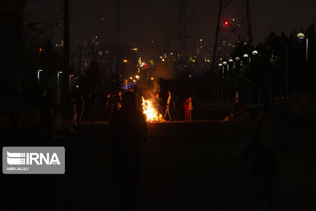 چهارشنبه‌سوری در تهران