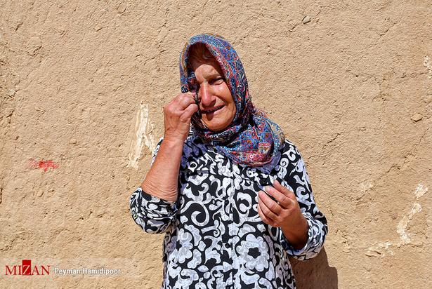 خسارات زلزله روستای شورک