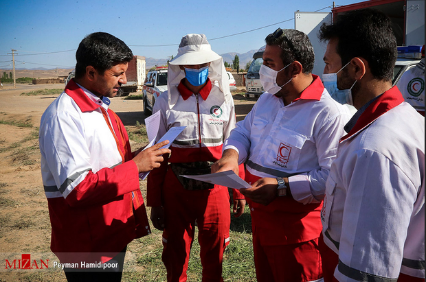 خسارات زلزله روستای شورک