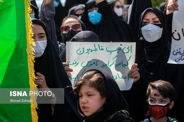 تجمع زنان افغانستانی در اعتراض به طالبان