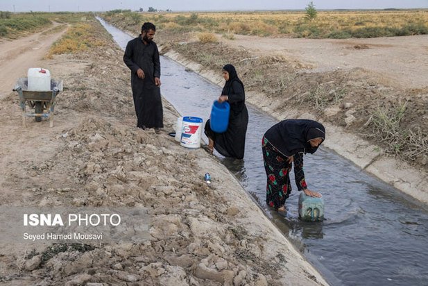 بحران آب در روستاهای کرخه