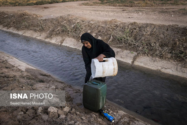 بحران آب در روستاهای کرخه