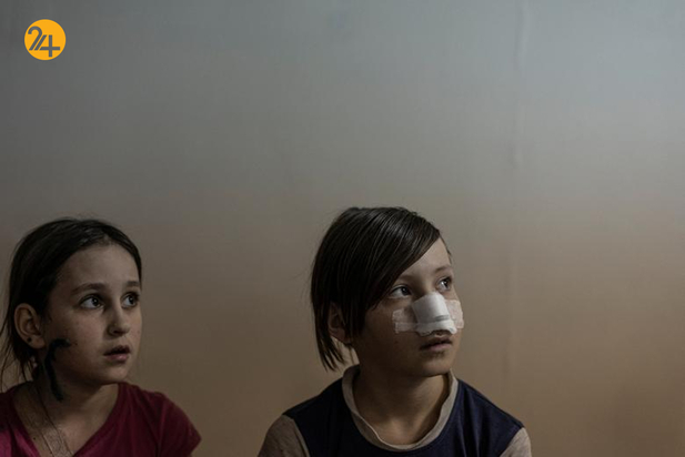 کودکان آواره در جنگ اوکراین