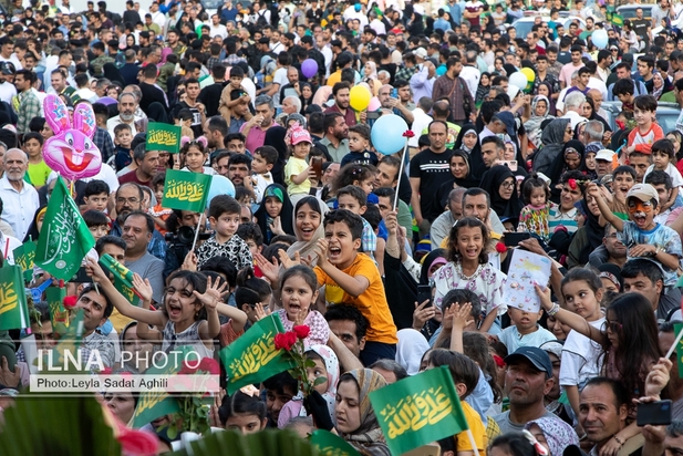 مهمونی ۱۰ کیلومتری غدیر در تهران