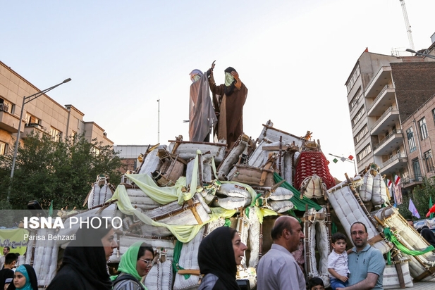 مهمونی ۱۰ کیلومتری غدیر در تهران